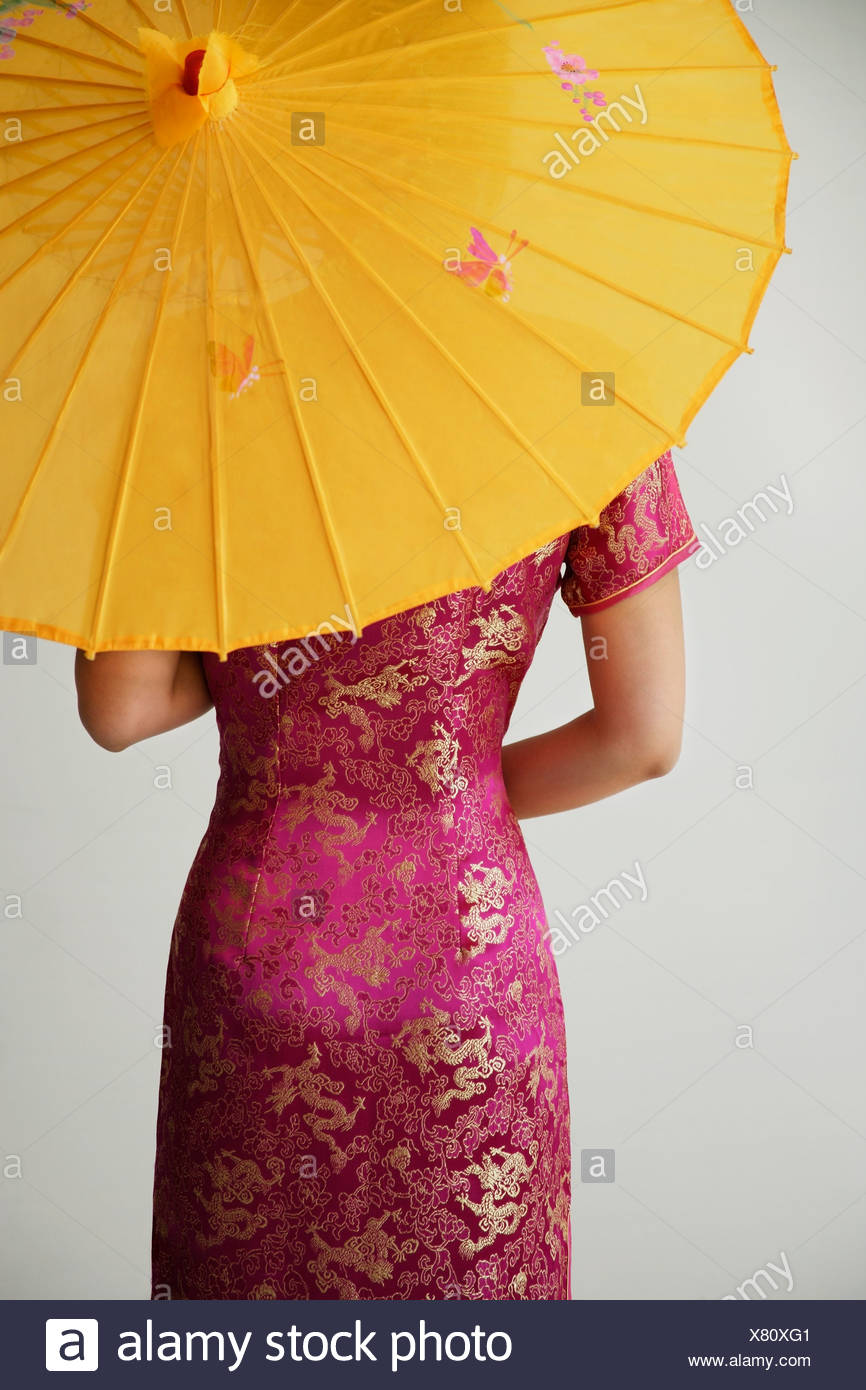 yellow umbrella dress