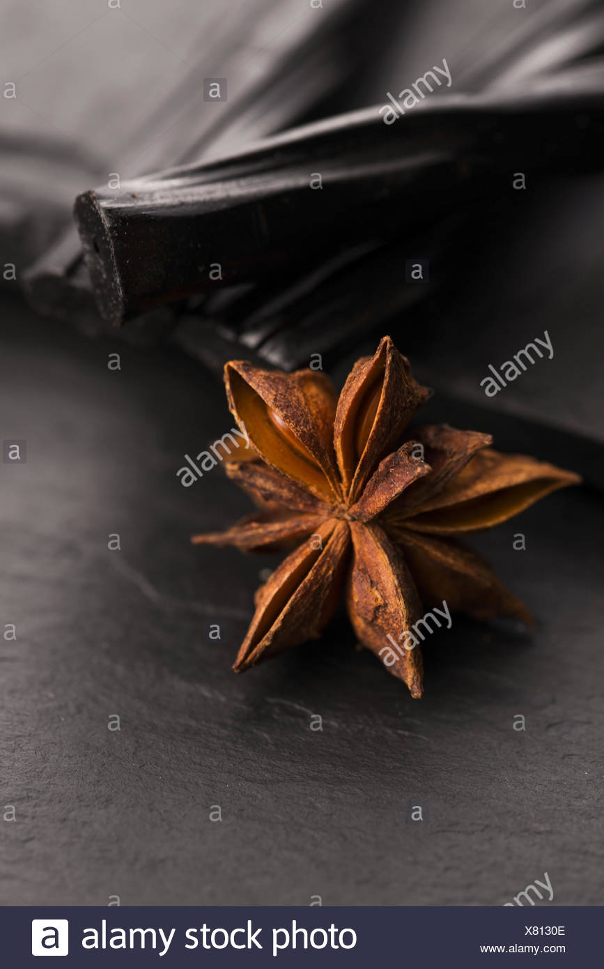 Licorice Candy With Star Anise Stock Photo Alamy