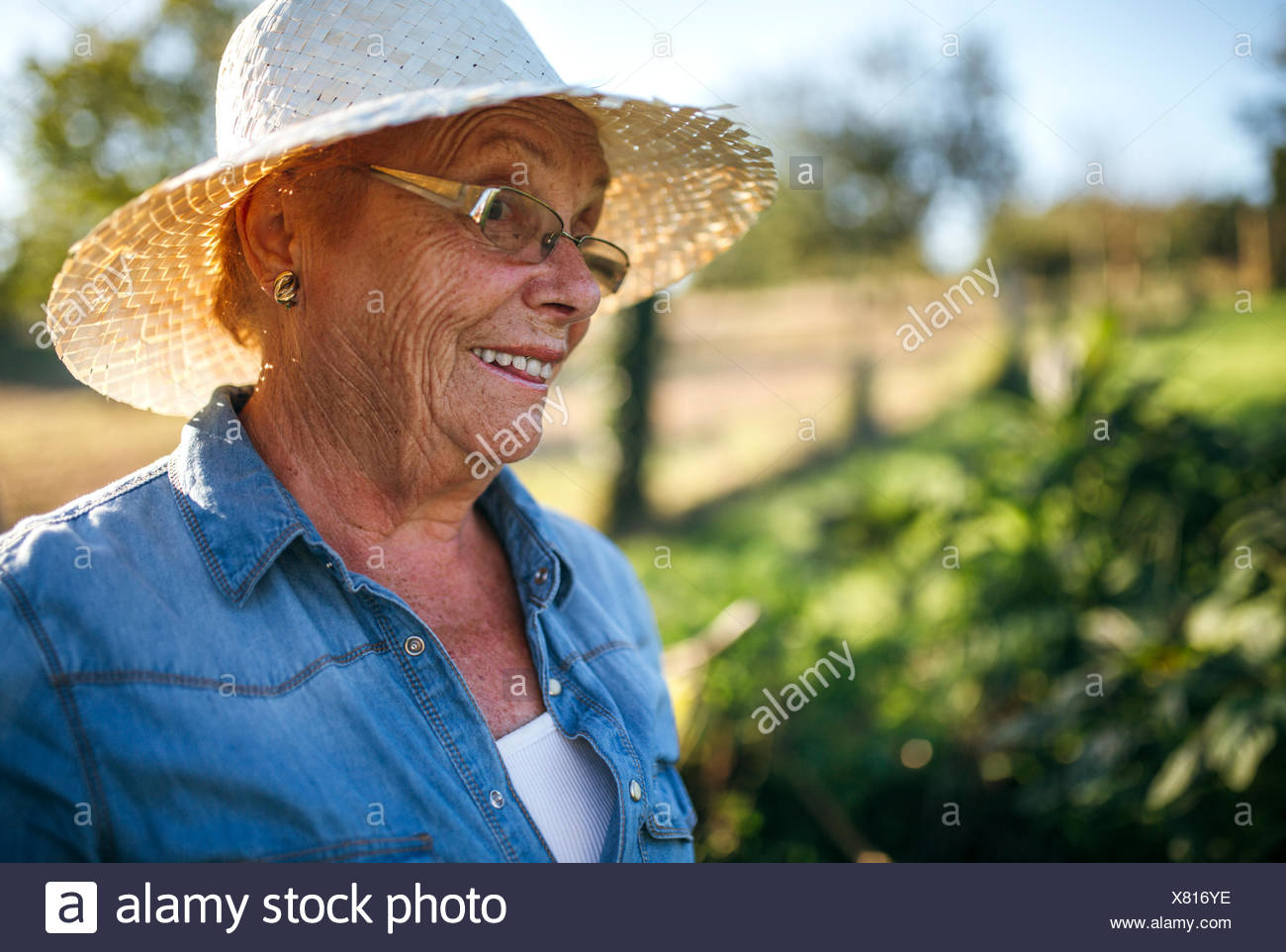 old farmer hat