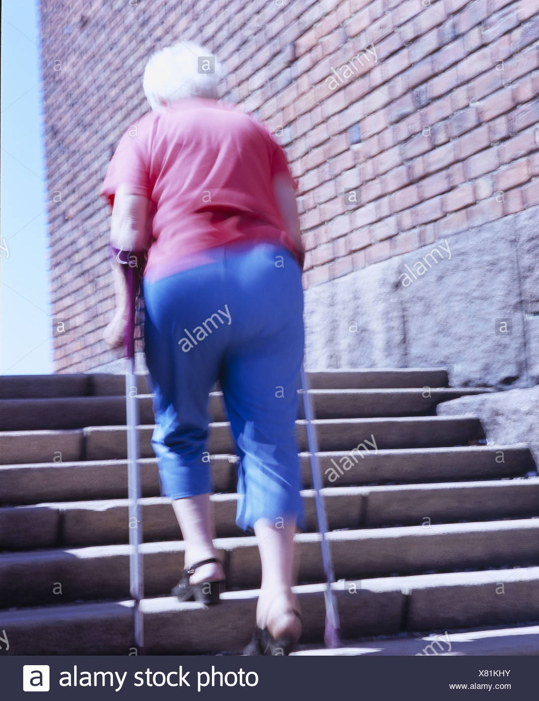 Crutches Stairs Stock Photos & Crutches Stairs Stock Images Alamy