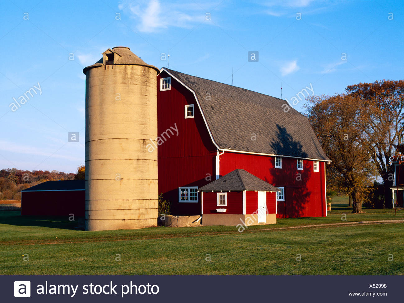 Silo Farm Stock Photos Silo Farm Stock Images Alamy
