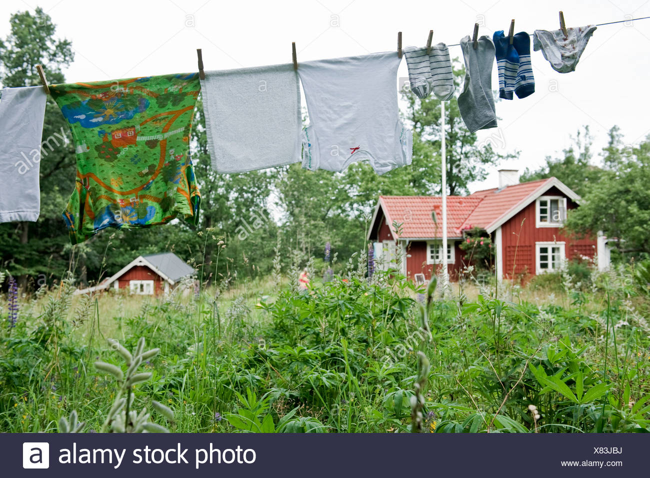Laundry Cottages Stock Photos Laundry Cottages Stock Images Alamy