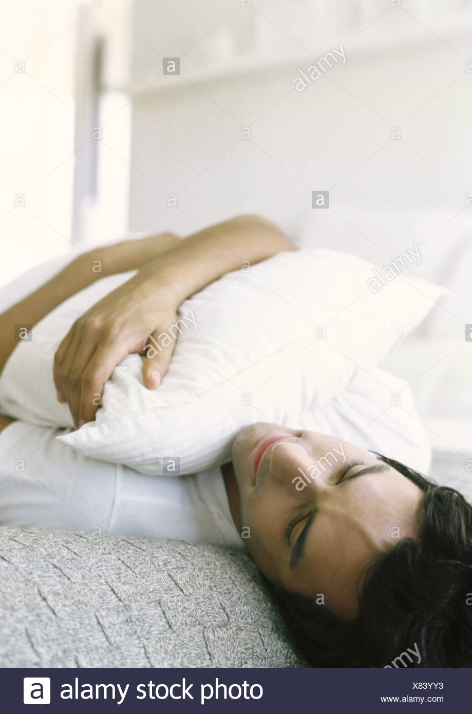 Squeezing Eyes Shut High Resolution Stock Photography and Images Alamy