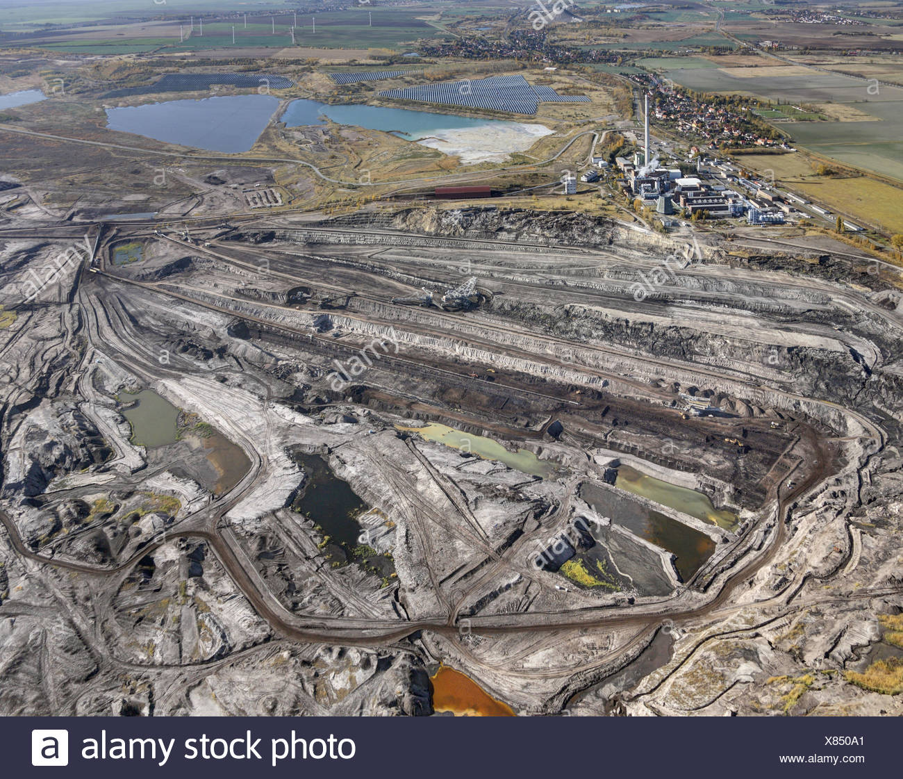 Opencast Coal Mine Stock Photos & Opencast Coal Mine Stock Images - Alamy