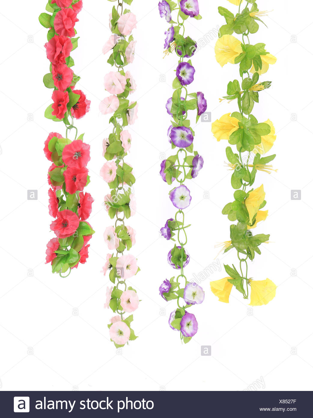 Red Hanging Flowers High Resolution Stock Photography and Images Alamy