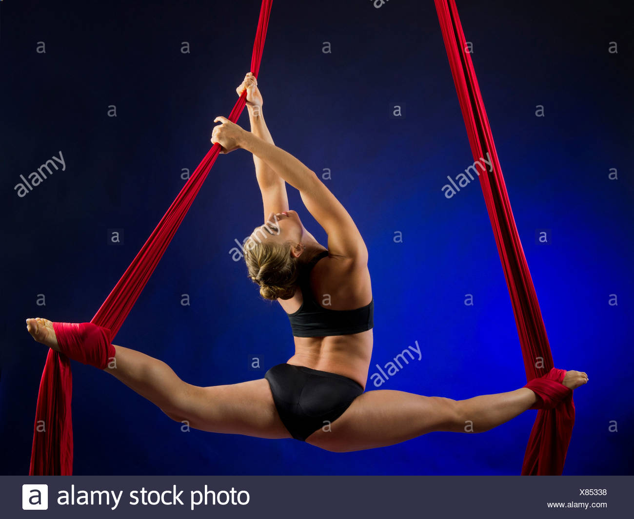 Acrobatics Aerial High Resolution Stock Photography and Images Alamy
