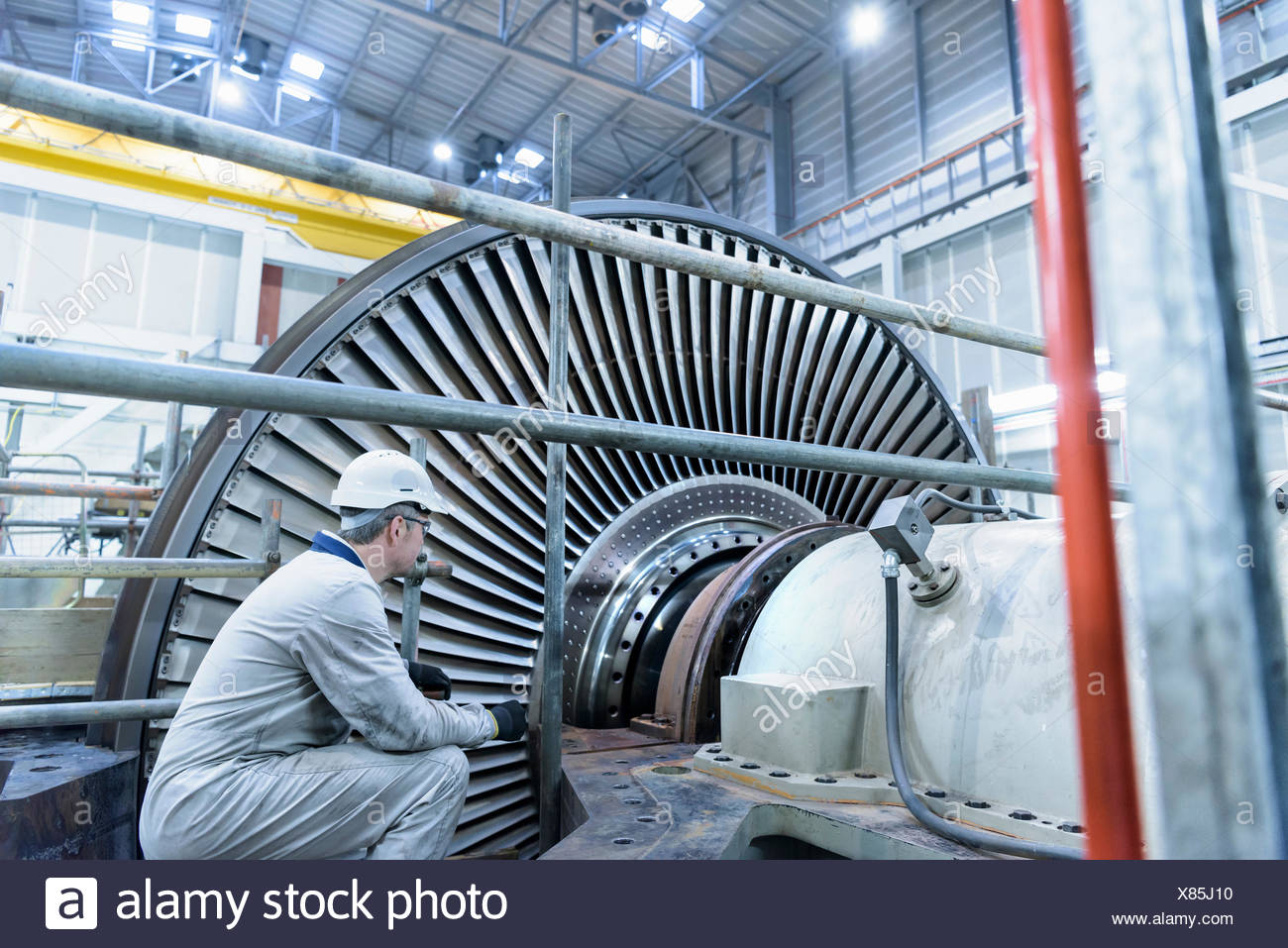 Steam Turbine Engineer Stock Photos & Steam Turbine Engineer Stock