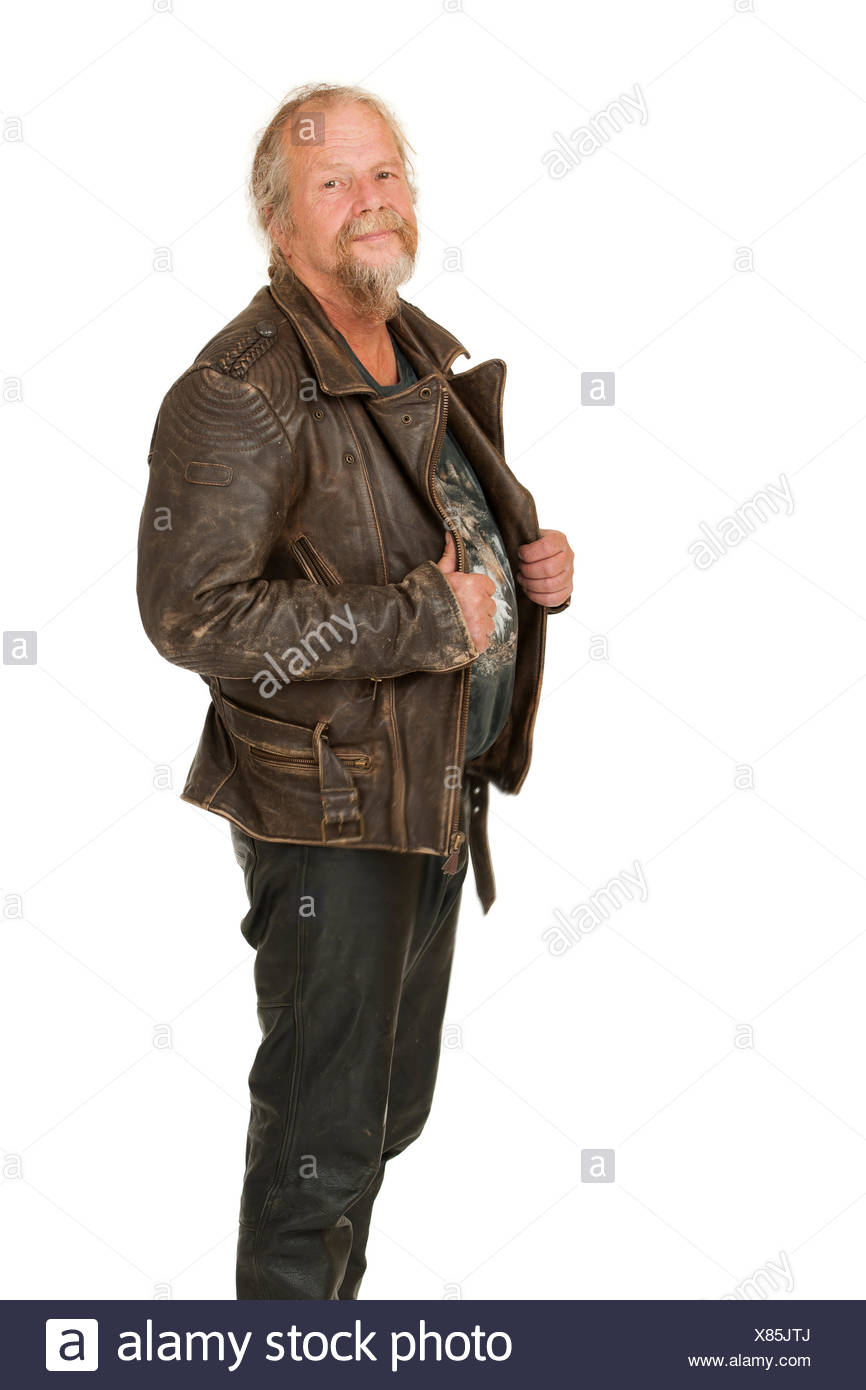 leather jacket for older men
