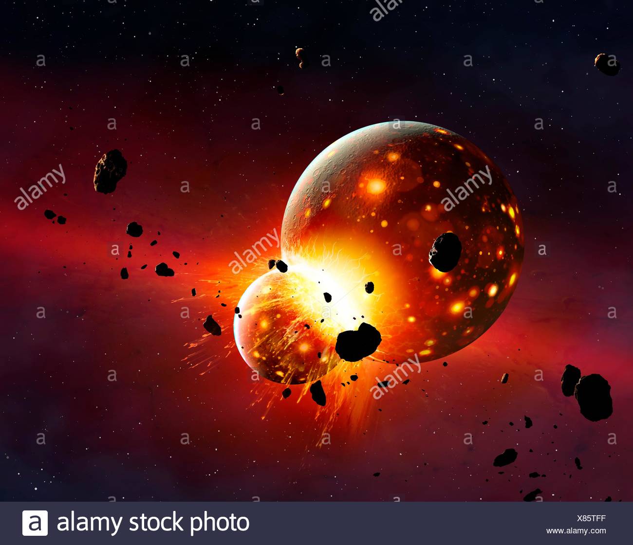Earth Theia High Resolution Stock Photography And Images Alamy
