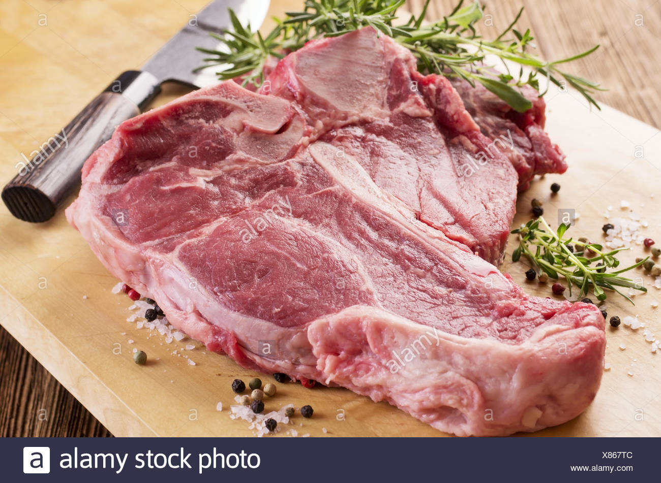 Porterhouse Steak Raw High Resolution Stock Photography and Images Alamy