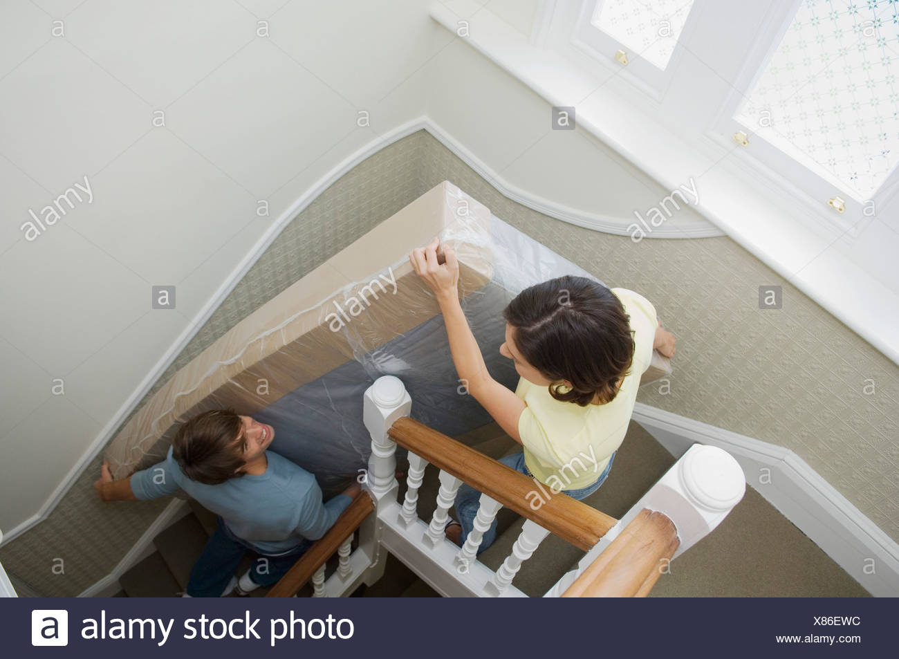 Upstairs High Resolution Stock Photography and Images Alamy