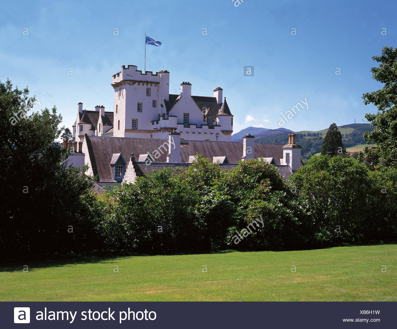 Blair Castle And Gardens High Resolution Stock Photography and Images