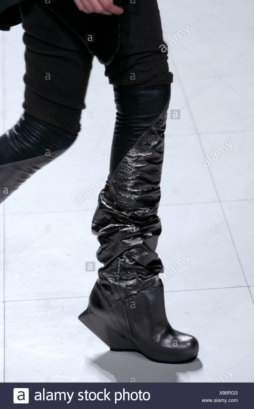 rick owens tall boots