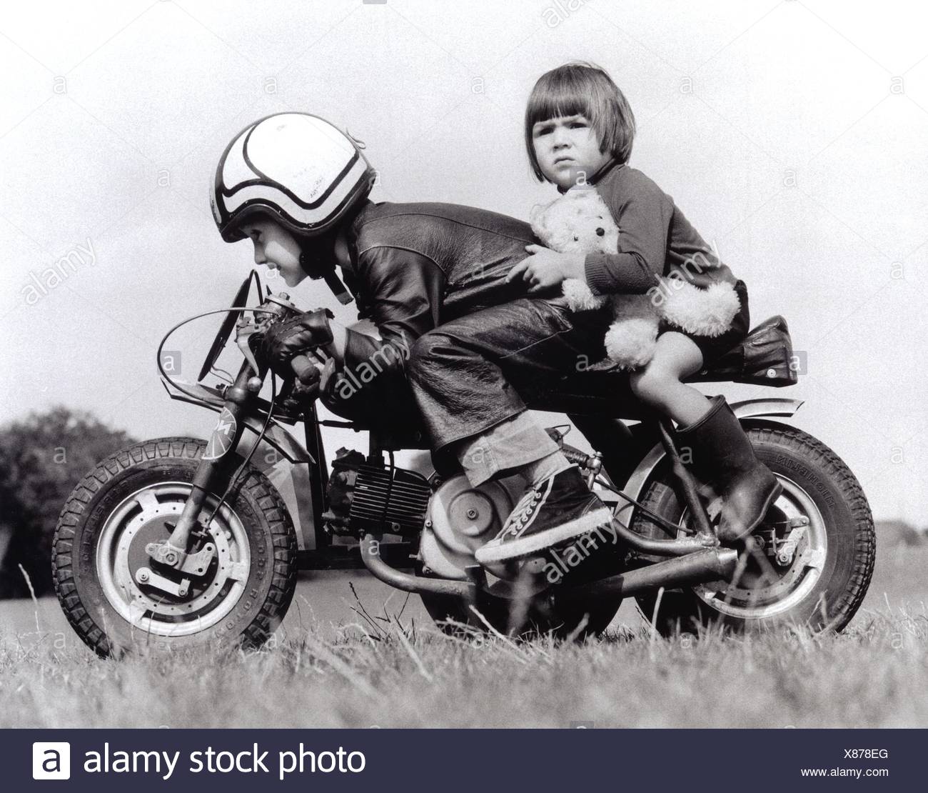 boy and girl motorcycle