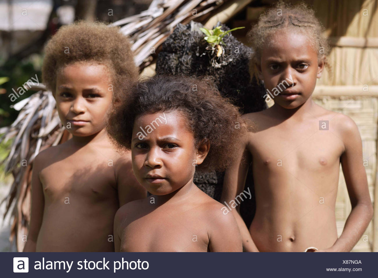 Melanesian Blond Stock Photos Melanesian Blond Stock Images Alamy