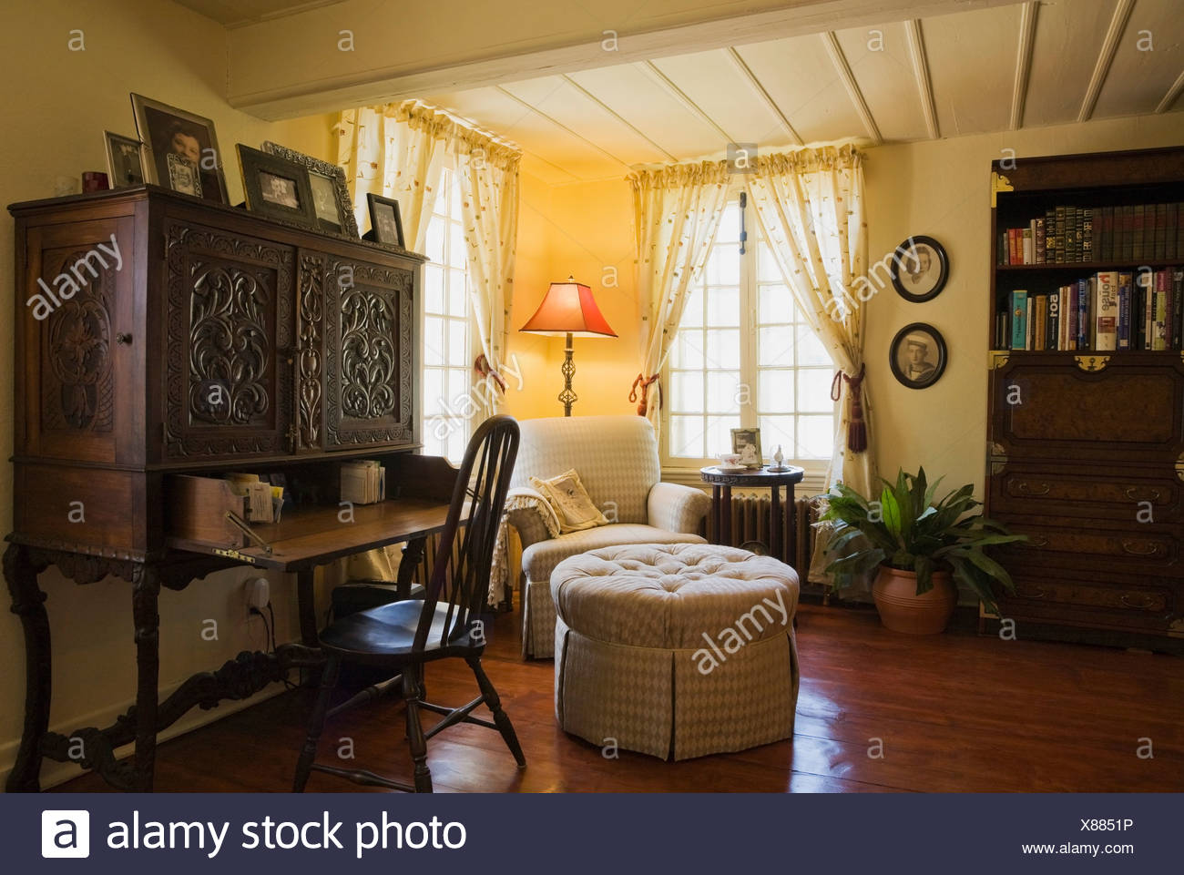18th Century Home Room Stock Photos 18th Century Home Room