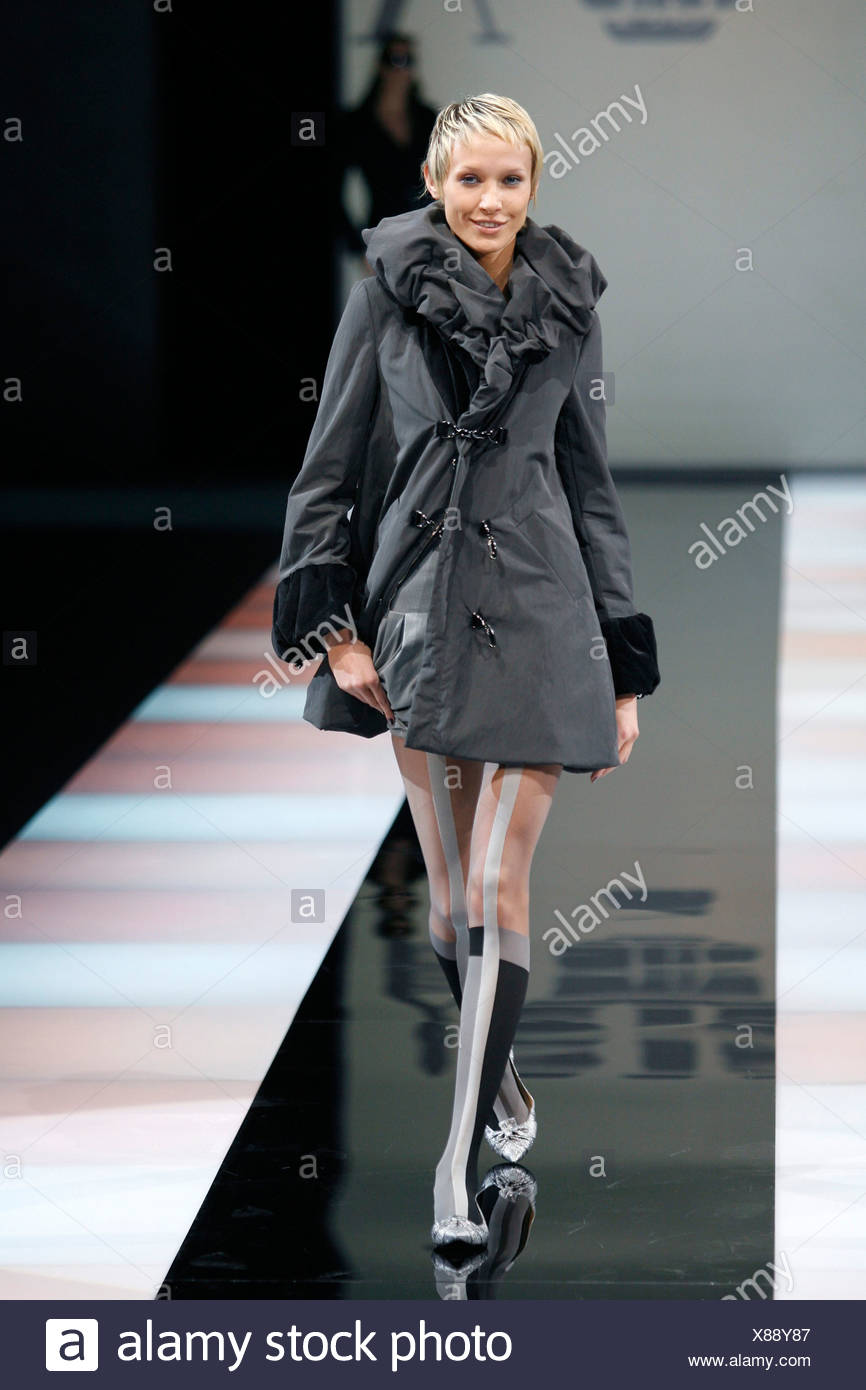 armani grey coat