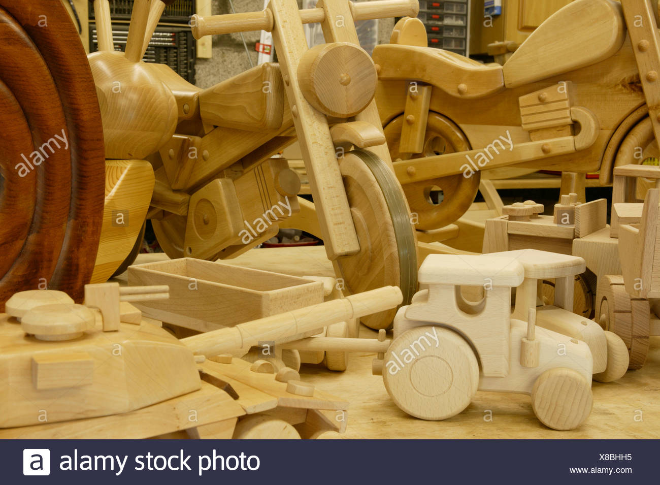 Traditional Wooden Toys Stock Photos & Traditional Wooden Toys Stock