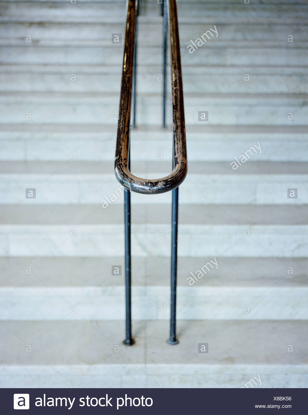 Staircase Banisters In A School Sweden Stock Photo 280539650 Alamy