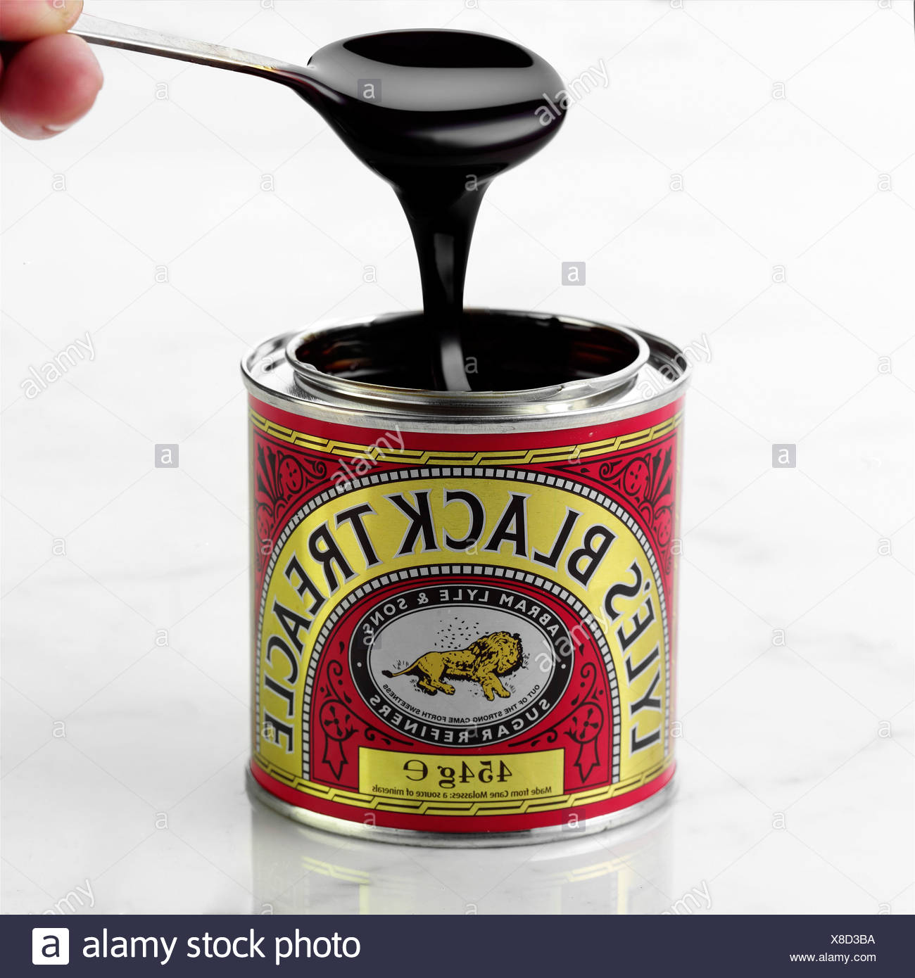 Black Treacle Stock Photo Alamy