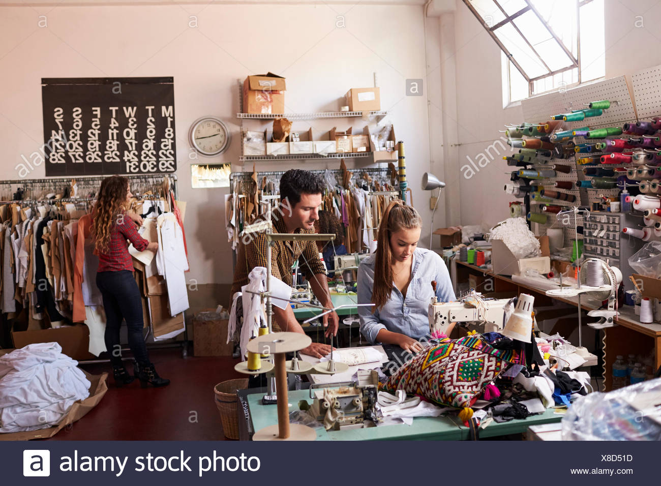 Sewing Machinist High Resolution Stock Photography and Images Alamy