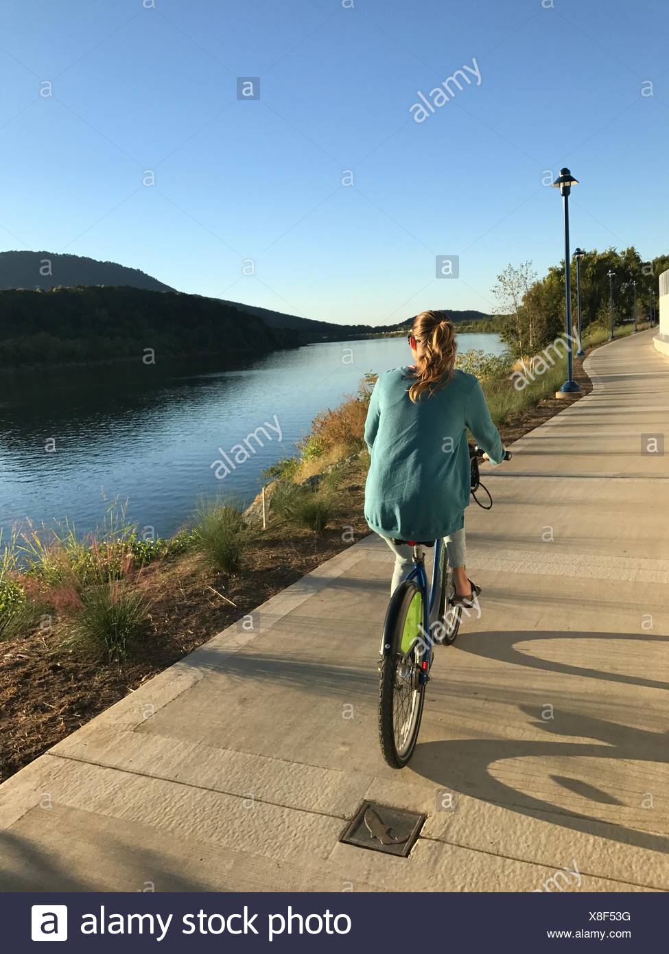 walk along bike