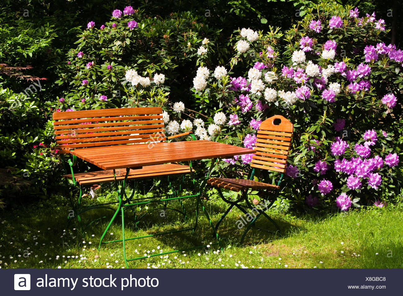 Sitzplatz Garten Stock Photos & Sitzplatz Garten Stock Images - Alamy