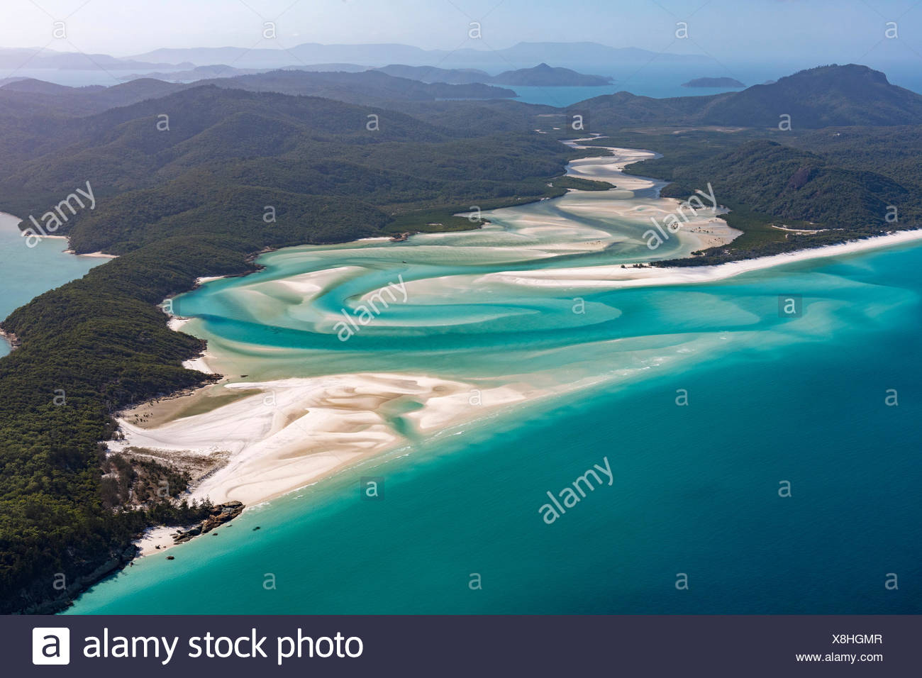 Whitehaven Beach And Australia Stock Photos & Whitehaven Beach And ...