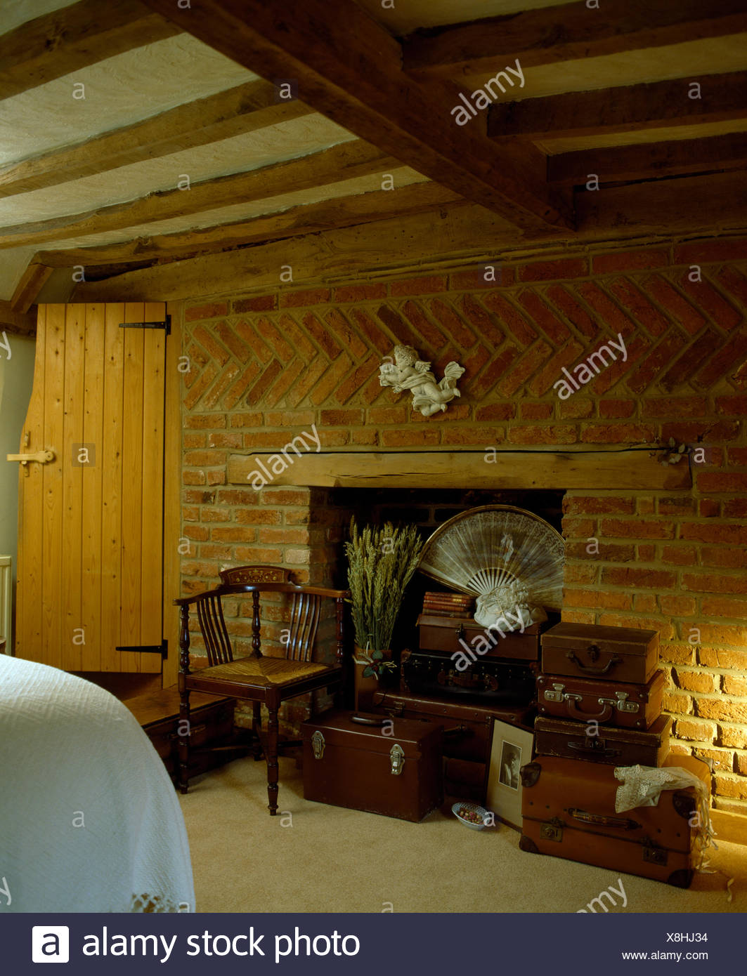 Old Bedroom Fireplace