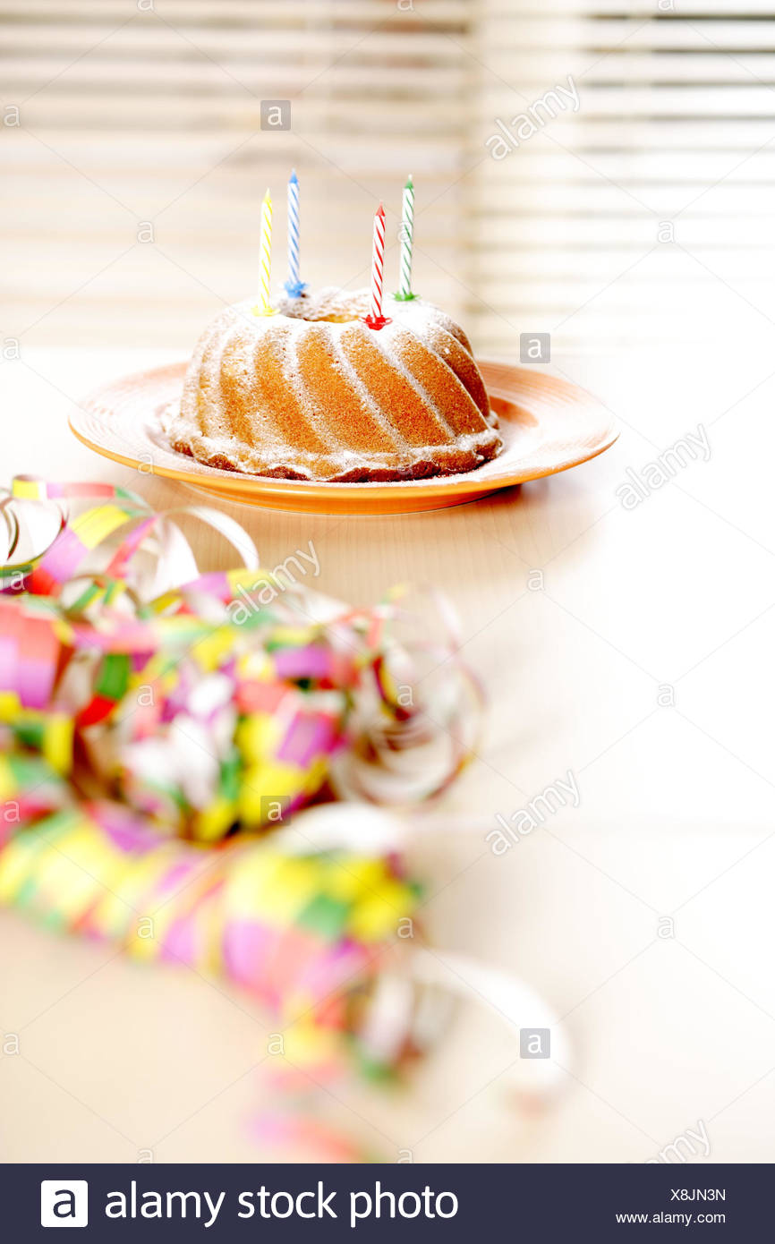 Children S Birthday Party Stilllife Table Birthday Cake