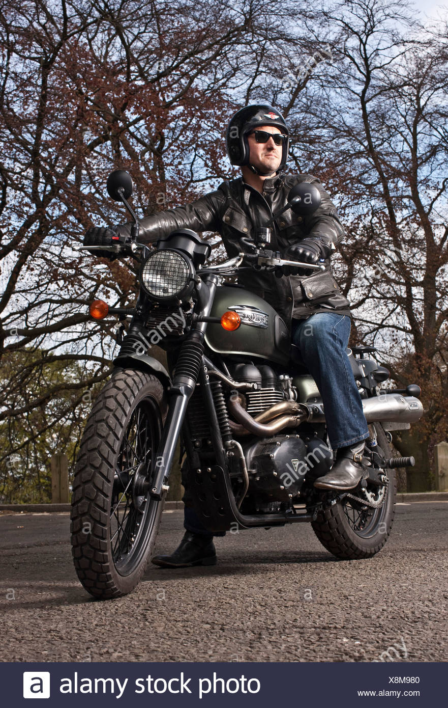 scrambler motorbike