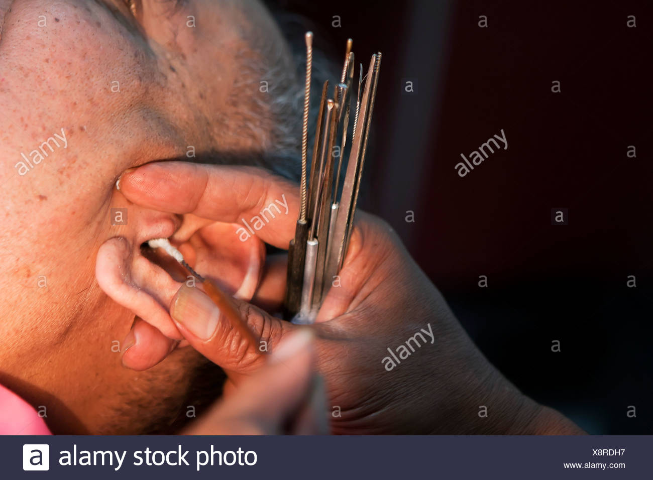 Ear Cleaning High Resolution Stock Photography and Images Alamy