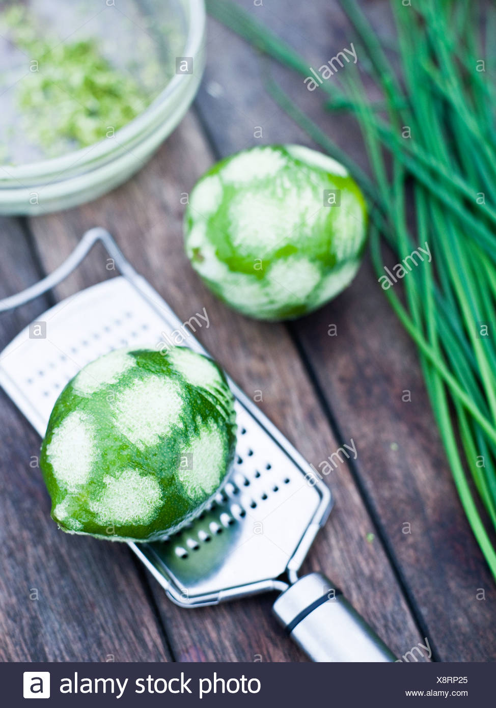 Lime, close-up, Sweden. Stock Photo