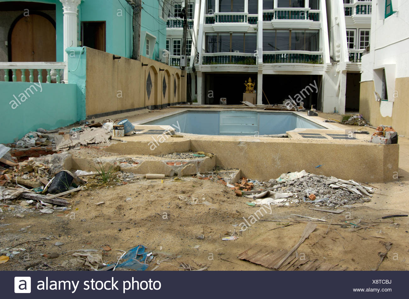 After Tsunami In Patong Beach Phuket Thailand Stock Photo