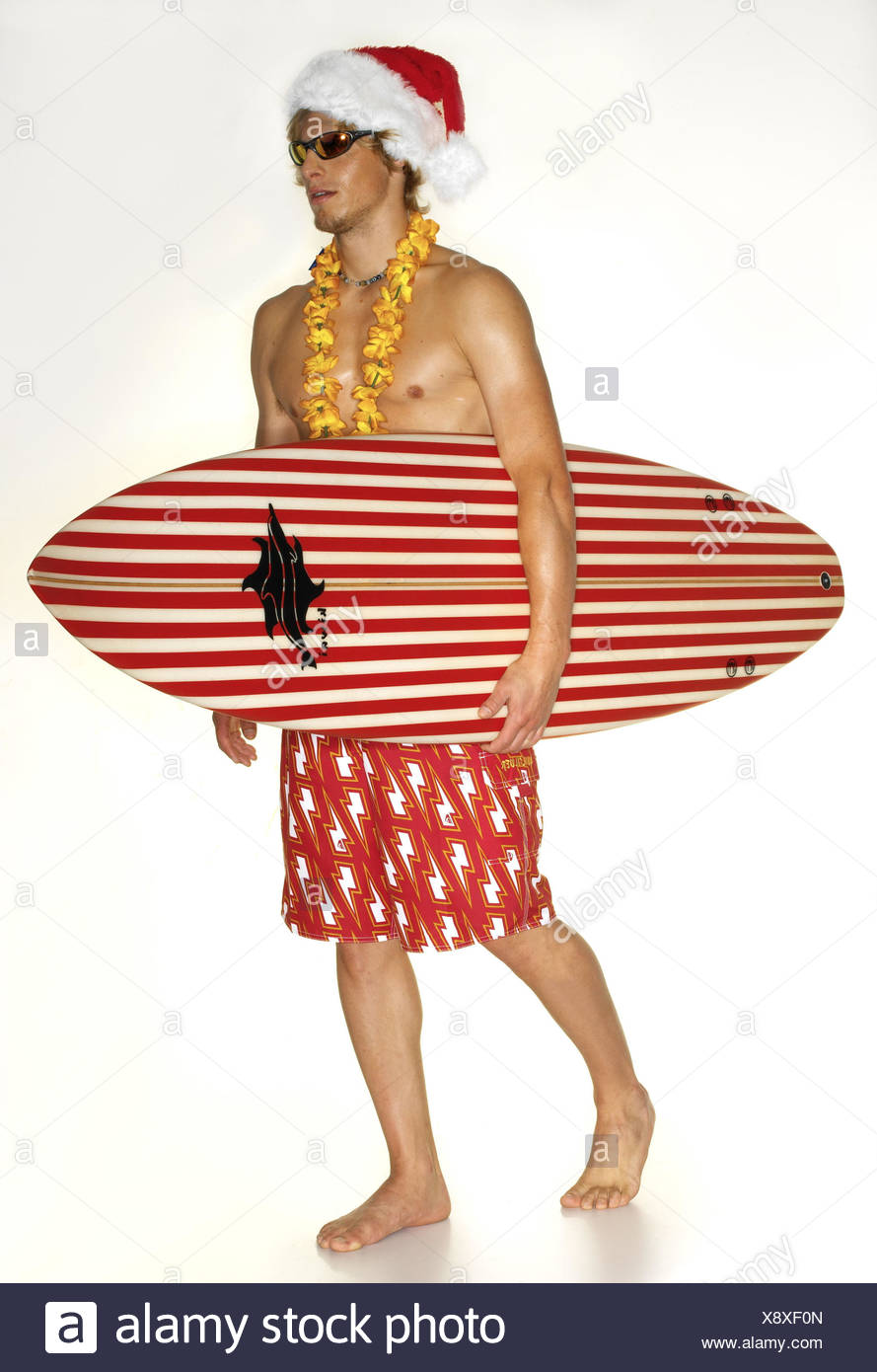 christmas swimming shorts