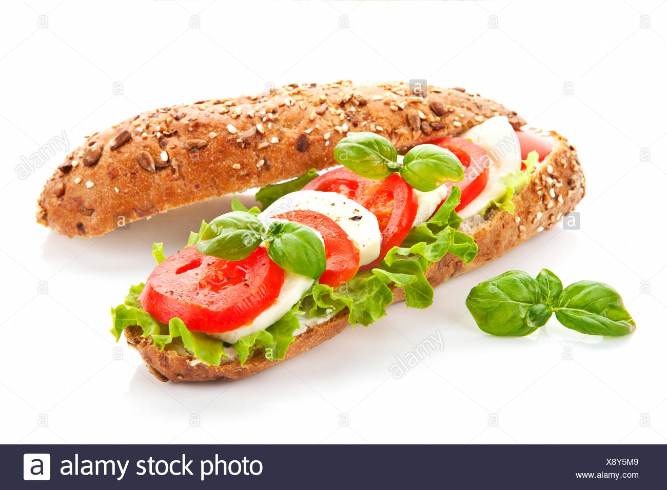 Diet Sandwich Vegetarian Baguette Fresh Food Breakfeast Breakfast Food Aliment Bread Isolated Vegetable Diet Wheat Gourmet Dish Stock Photo Alamy