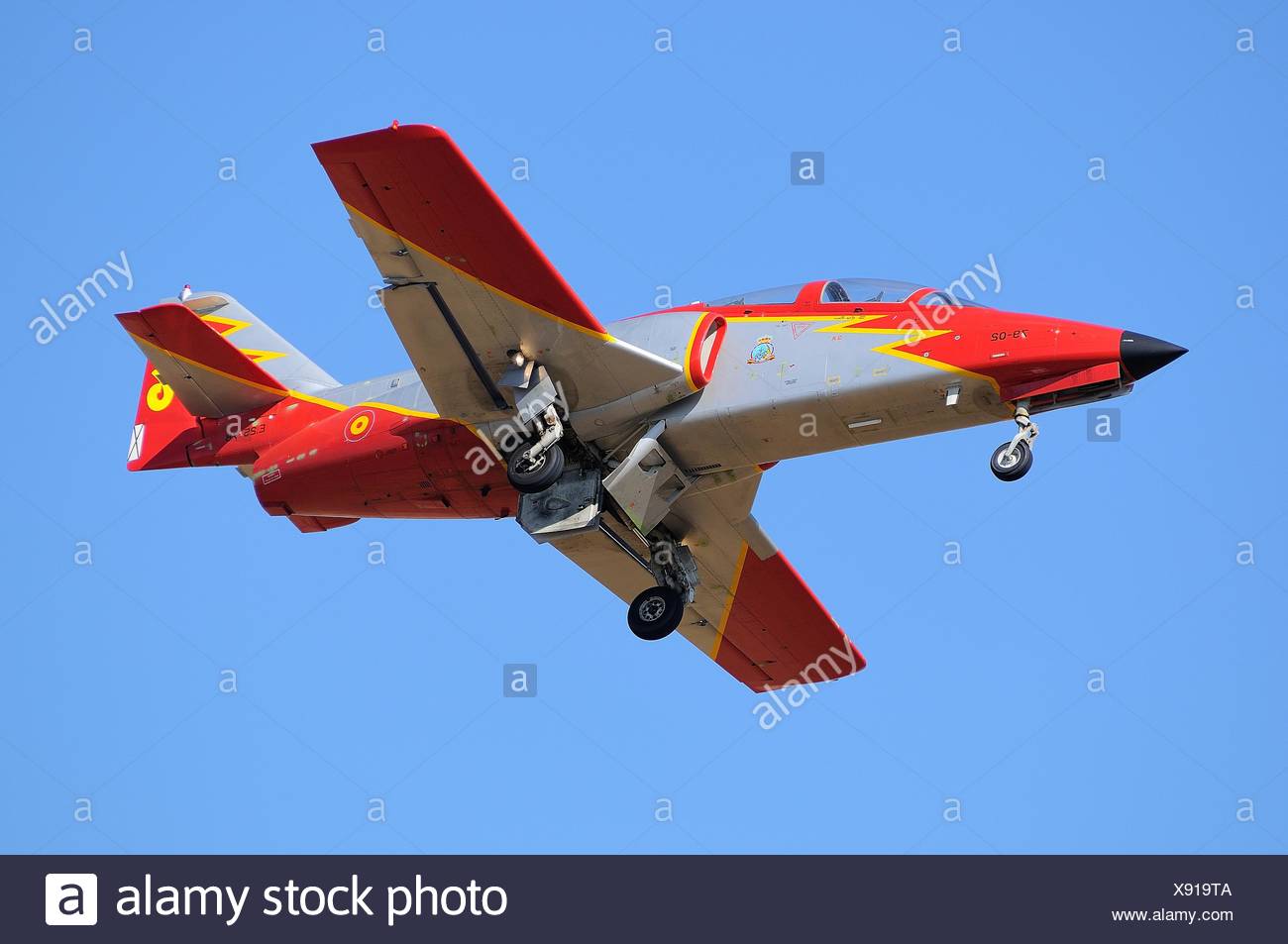 Casa C 101 Aviojet Aircraft Patrulla Aguila Spanish Air Force Aerobatic Team Stock Photo Alamy Casa C 101 Aviojet Aircraft Patrulla Aguila Spanish Air Force Aerobatic Team Stock Photo Alamy