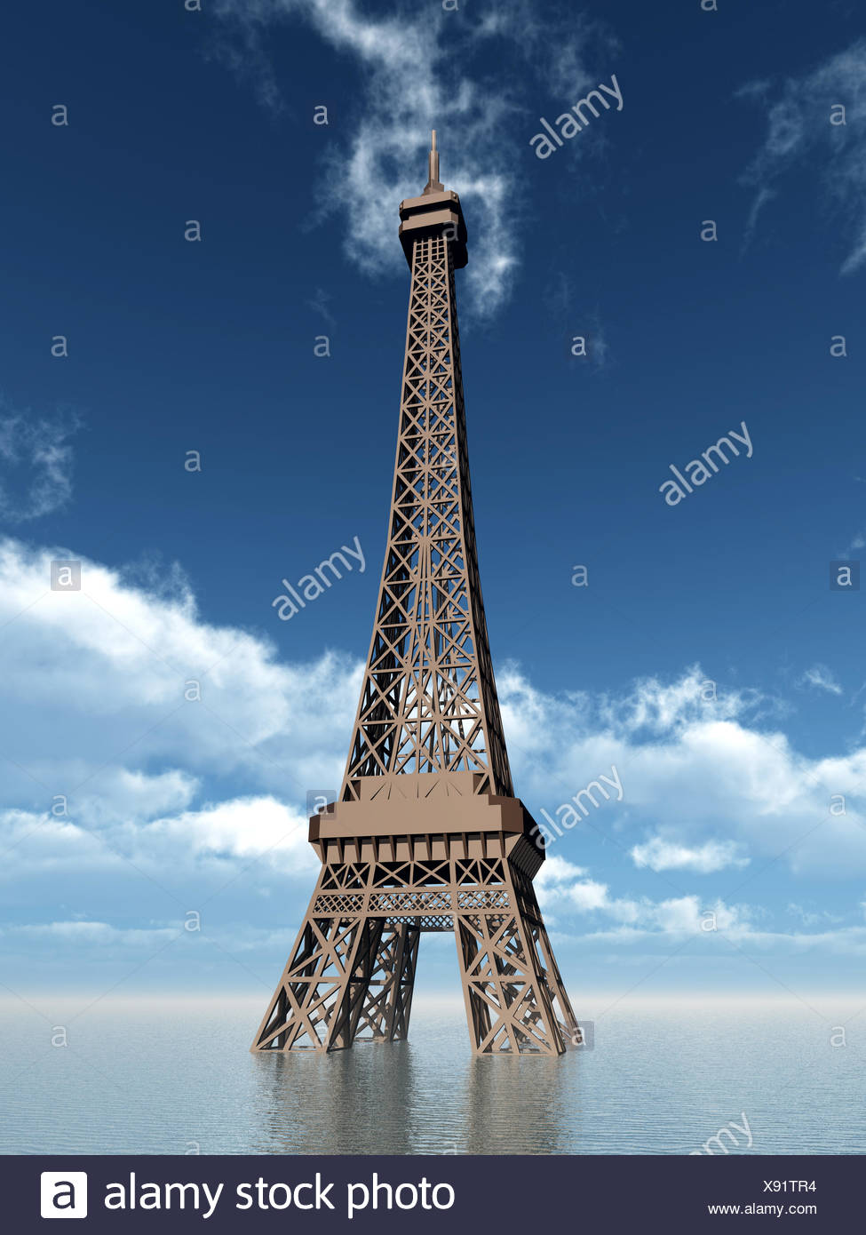 Climate Catastrophe Stock Photo
