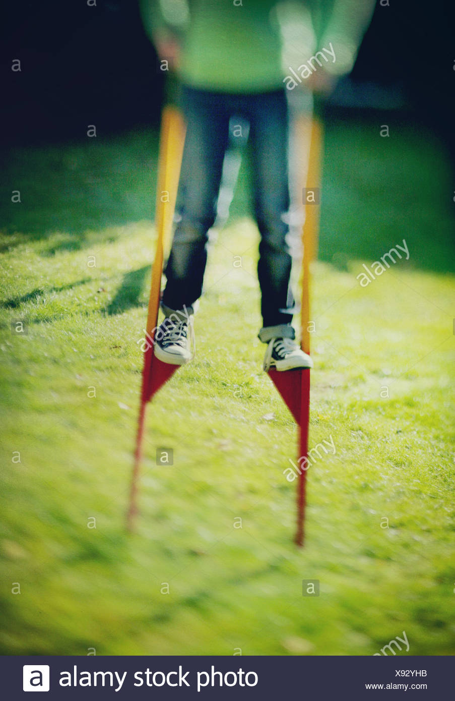 Walking On Stilts Stock Photos & Walking On Stilts Stock Images Alamy