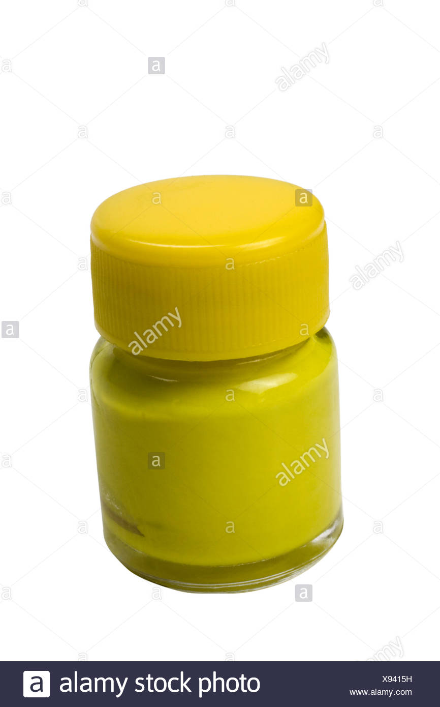 Download Close Up Of A Yellow Watercolor Bottle Stock Photo Alamy Yellowimages Mockups