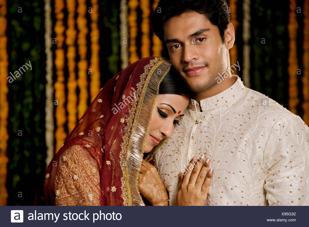 Shy Indian Bride Stock Photos Shy Indian Bride Stock Images Alamy