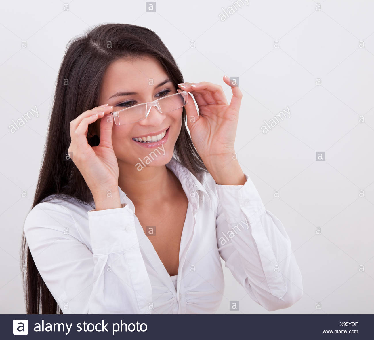 girls reading glasses