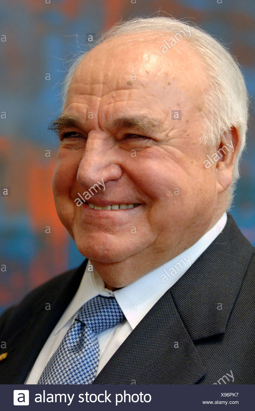 Helmut Kohl Former Chancellor Stock Photos & Helmut Kohl Former ...
