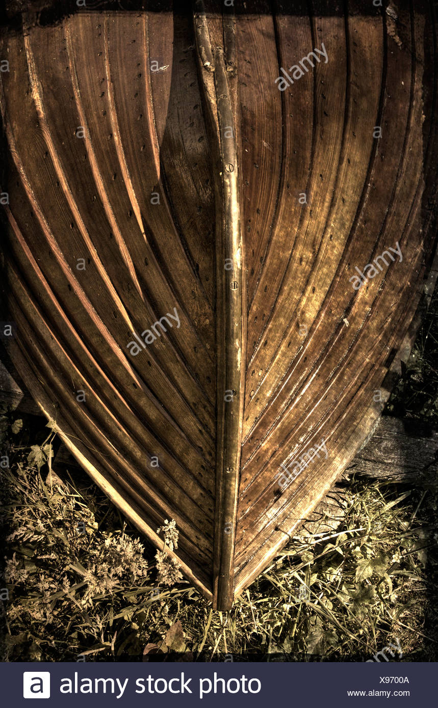 Wooden Rowing Boat Stock Photos &amp; Wooden Rowing Boat Stock ...