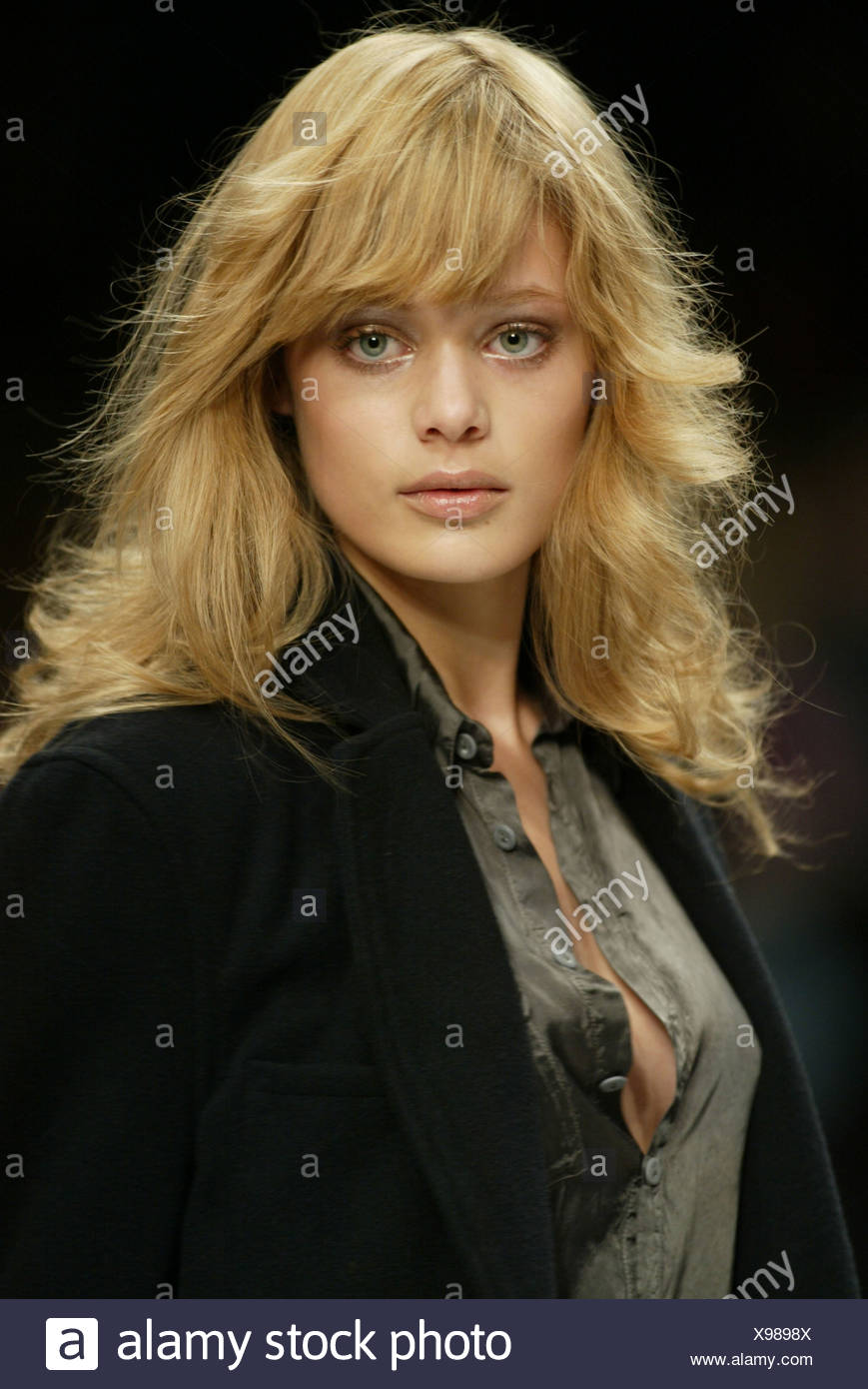 Ghost London Autumn Winter Model Long Blonde Hair And Fringe
