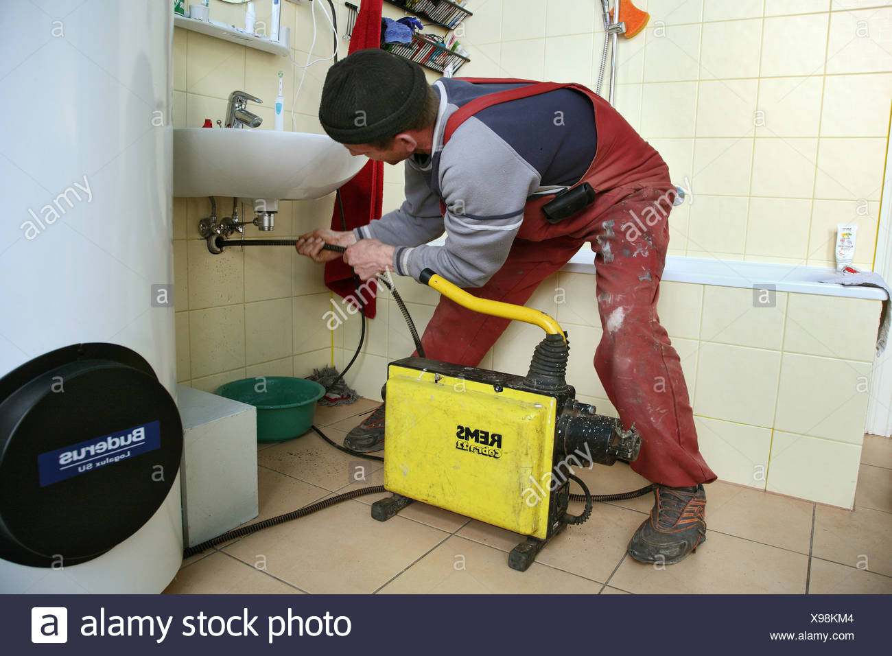 clogged drain plumber
