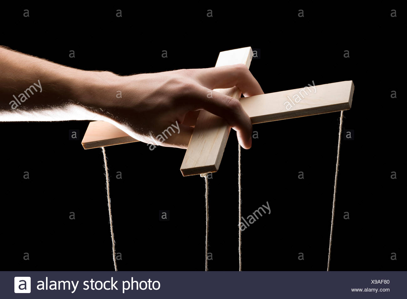 Puppet Strings Hand Stock Photos & Puppet Strings Hand Stock Images Alamy