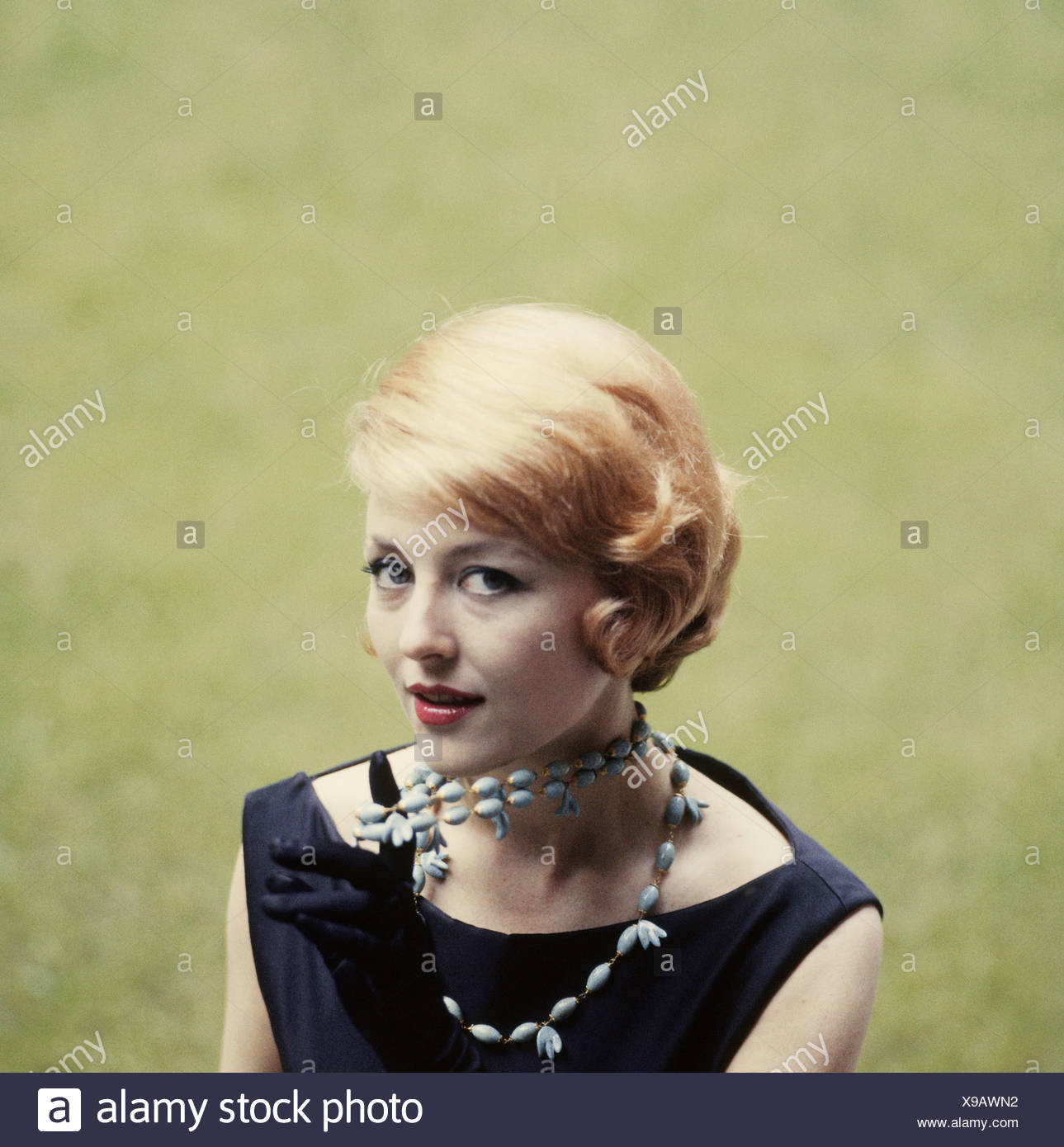 1950s Fashion Hair Stock Photos 1950s Fashion Hair Stock Images