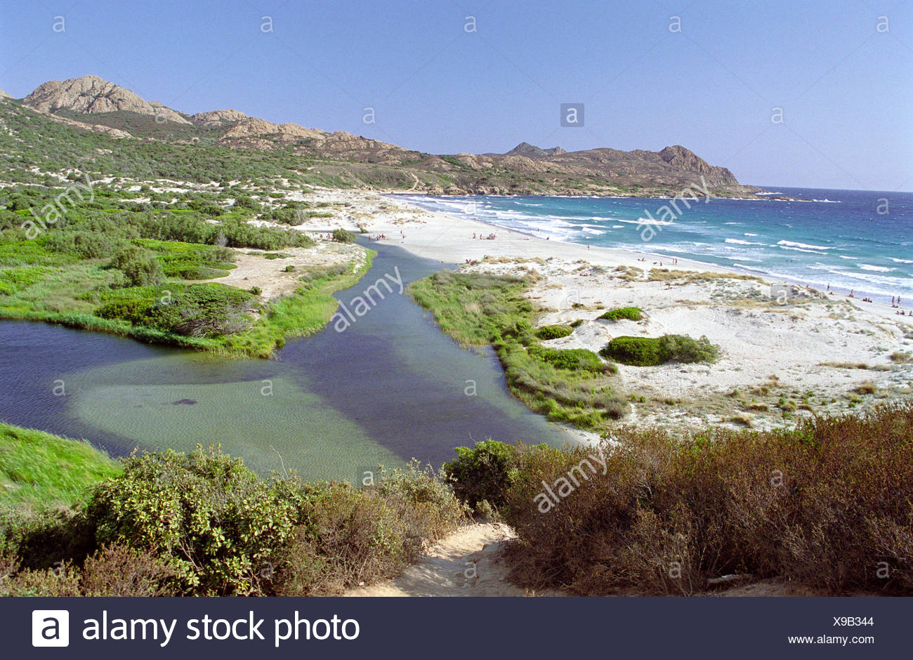 Plage De Lostriconi Corse Stock Photo 281141732 Alamy