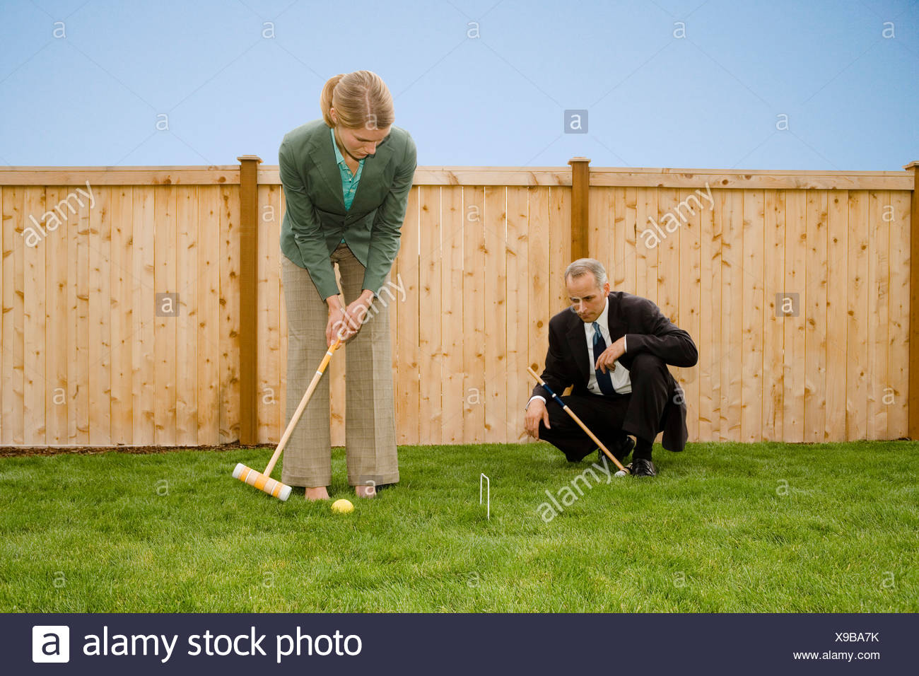 Croquet Player High Resolution Stock Photography and Images Alamy